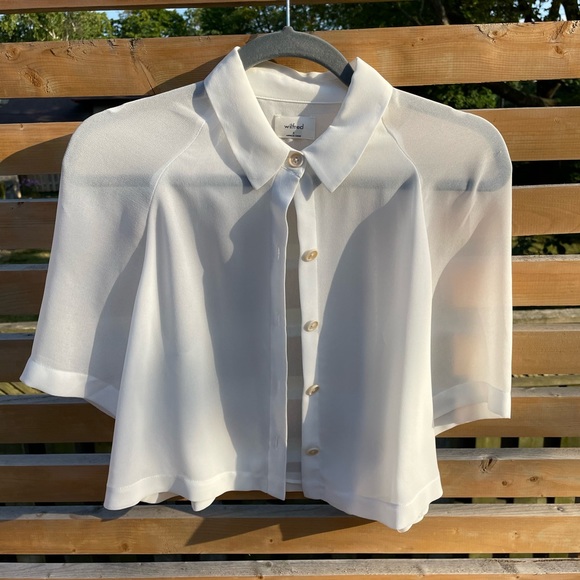 Wilfred Tops - Wilfred Cropped Blouse